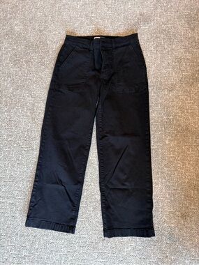 Studio Black Cargo-Style Work Pants